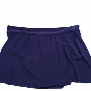 MagicSuit by Miraculesuit Blue Swim Skirt w/Shorts
